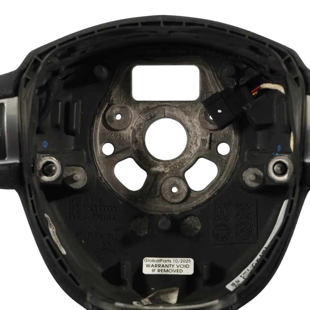 NUOVO Volante Sport Sportivo in Pelle Nera per Audi A3 8P S Line con numero di parte 8P0419091 Audi A3 8P S Line NUOVO Volante Sport Sportivo in Pelle Nera - SKU 8P0419091-1 - Numero di parte 8P0419091