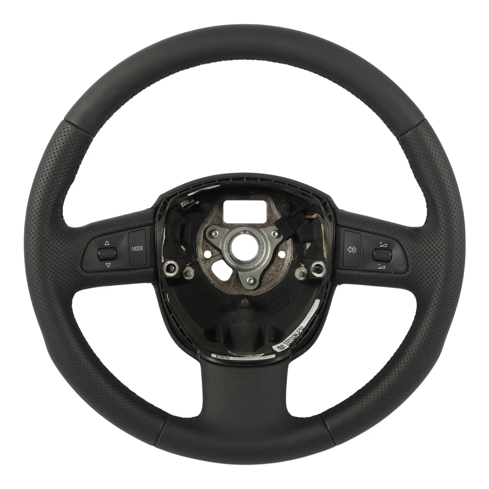 Audi A3 8P Volante NUOVO In Pelle Nera Multifunzione 8P0419091C