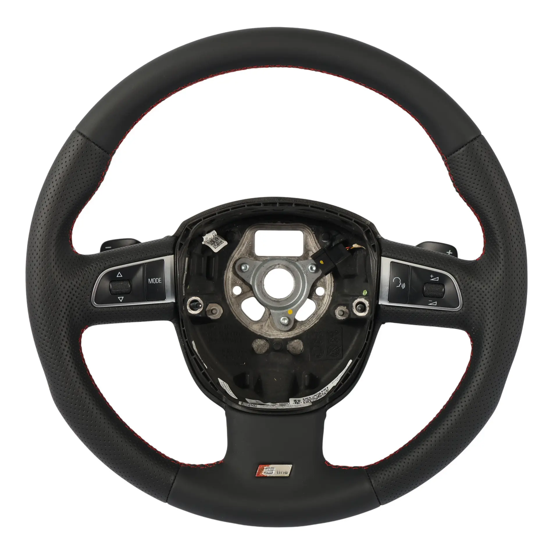 Audi A3 8P Steering Wheel S-Line NEW Black Leather Paddle Shift 8P0419091D