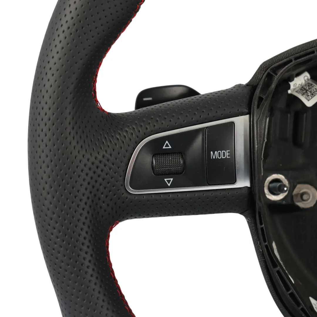 Audi A3 8P Steering Wheel S-Line NEW Black Leather Paddle Shift - SKU 8P0419091D-1 - Part number 8P0419091D