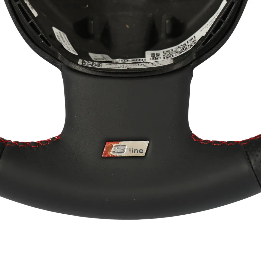 Audi A3 8P Steering Wheel S-Line NEW Black Leather Paddle Shift - SKU 8P0419091D-1 - Part number 8P0419091D