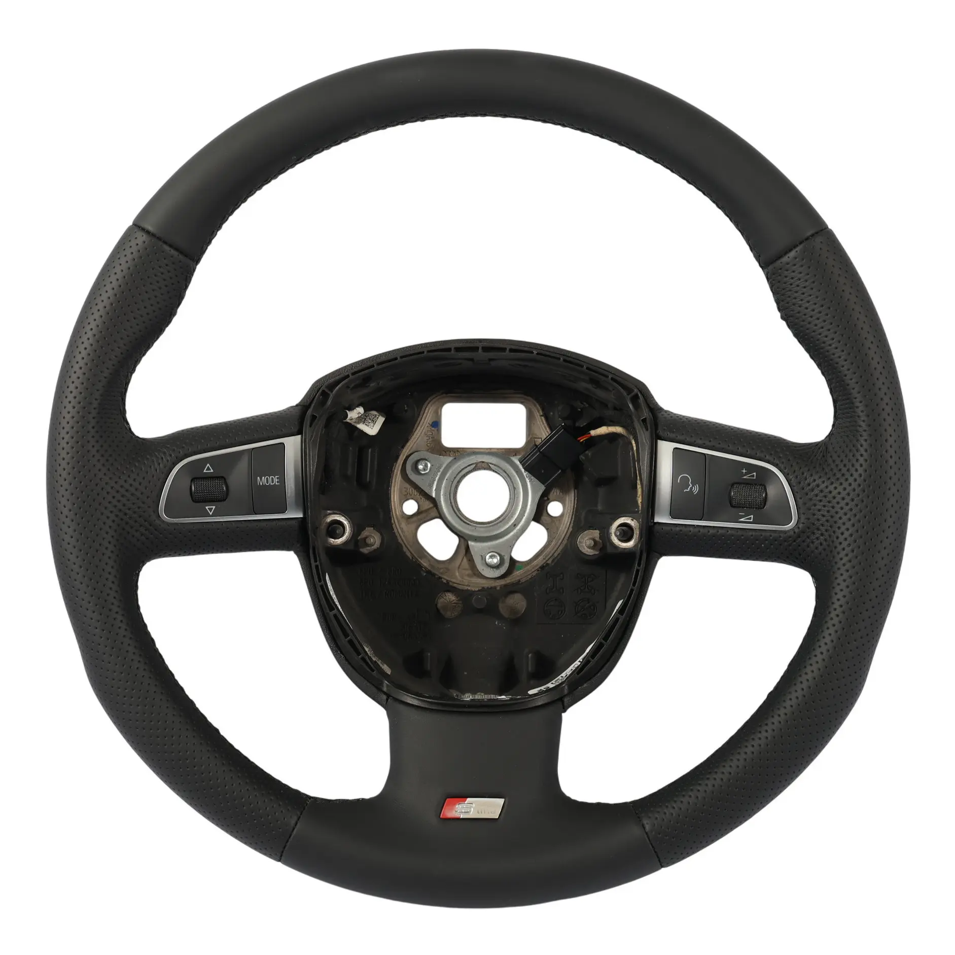 Audi A3 8P A5 8T Q5 8R Volante S-Line NUOVO Pelle Nera 8P0419091EB