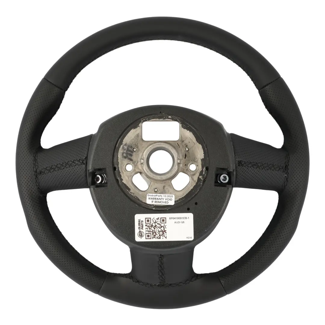 NUEVO Cuero Negro para Audi A3 8P A5 8T Q5 8R Volante S-Line con número de pieza 8P0419091EB Audi A3 8P A5 8T Q5 8R Volante S-Line NUEVO Cuero Negro - SKU 8P0419091EB-1 - Número de pieza 8P0419091EB