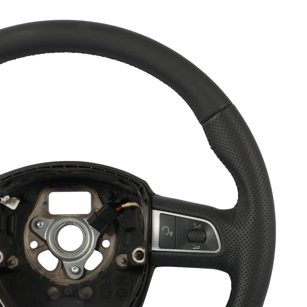 NUEVO Cuero Negro para Audi A3 8P A5 8T Q5 8R Volante S-Line con número de pieza 8P0419091EB Audi A3 8P A5 8T Q5 8R Volante S-Line NUEVO Cuero Negro - SKU 8P0419091EB-1 - Número de pieza 8P0419091EB