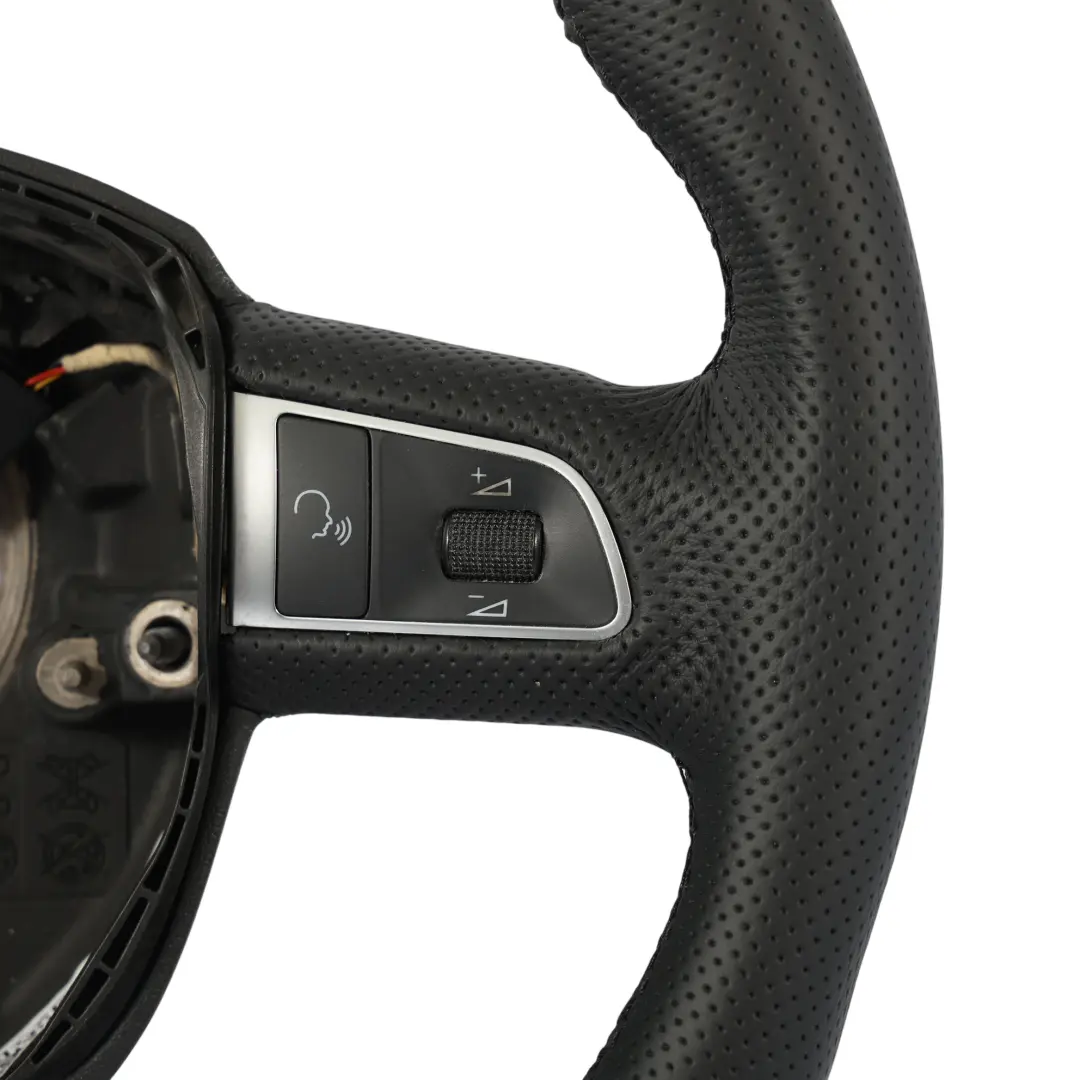Audi A3 8P A5 8T Q5 8R Steering Wheel S-Line NEW Black Leather - SKU 8P0419091EB-1 - Part number 8P0419091EB