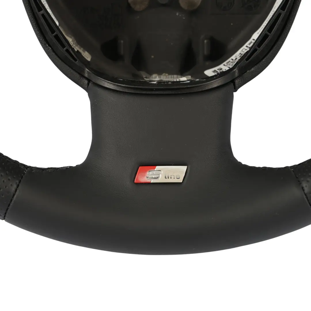 Lenkrad S-Line NEU Leder Schwarz für Audi A3 8P A5 8T Q5 8R mit Teilenummer 8P0419091EB Audi A3 8P A5 8T Q5 8R Lenkrad S-Line NEU Leder Schwarz - SKU 8P0419091EB-1 - Teilenummer 8P0419091EB