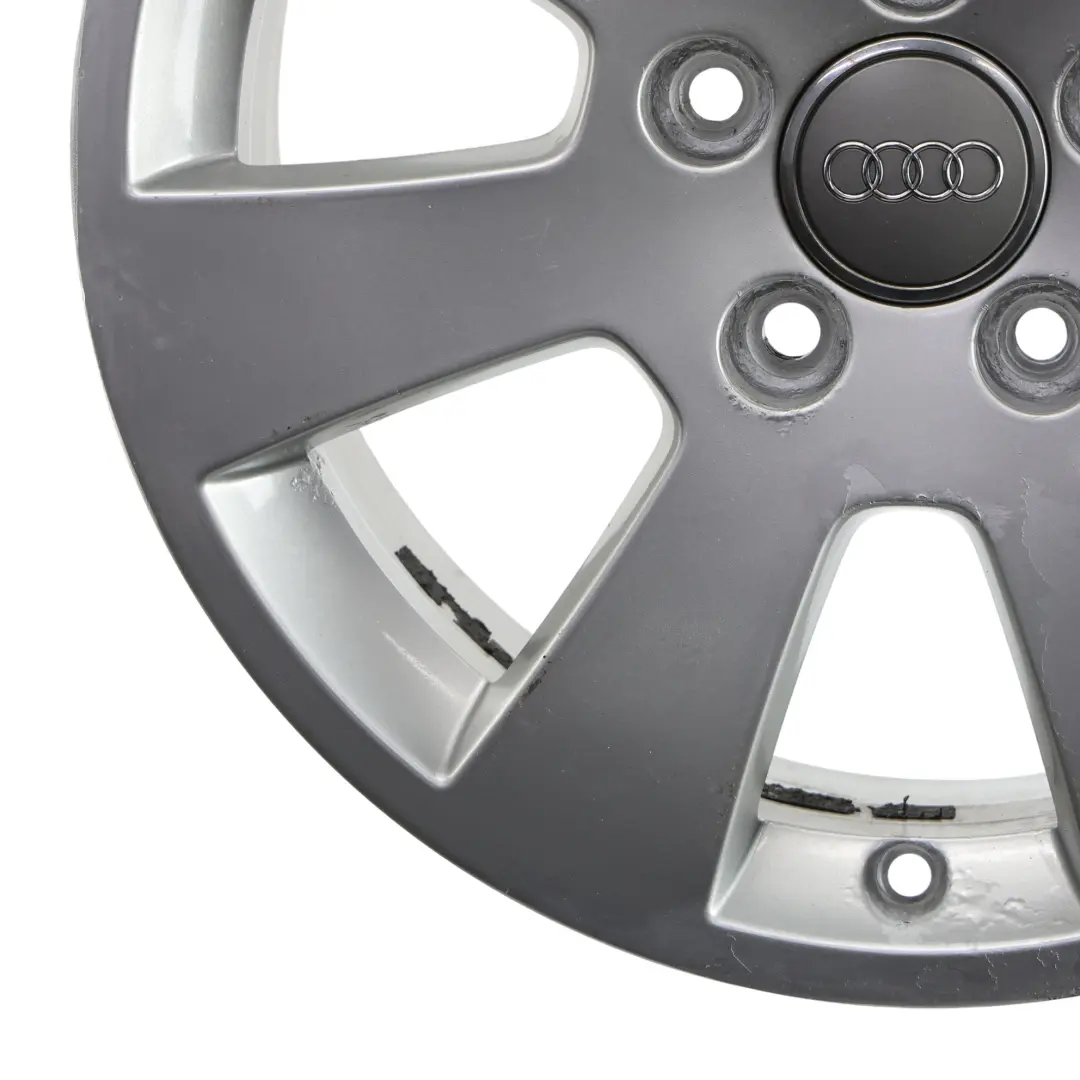 Audi A3 8P Felga Aluminiowa Srebrna 16" 6,5J ET:50 - SKU 8P0601025A-1 - Numer Części 8P0601025A