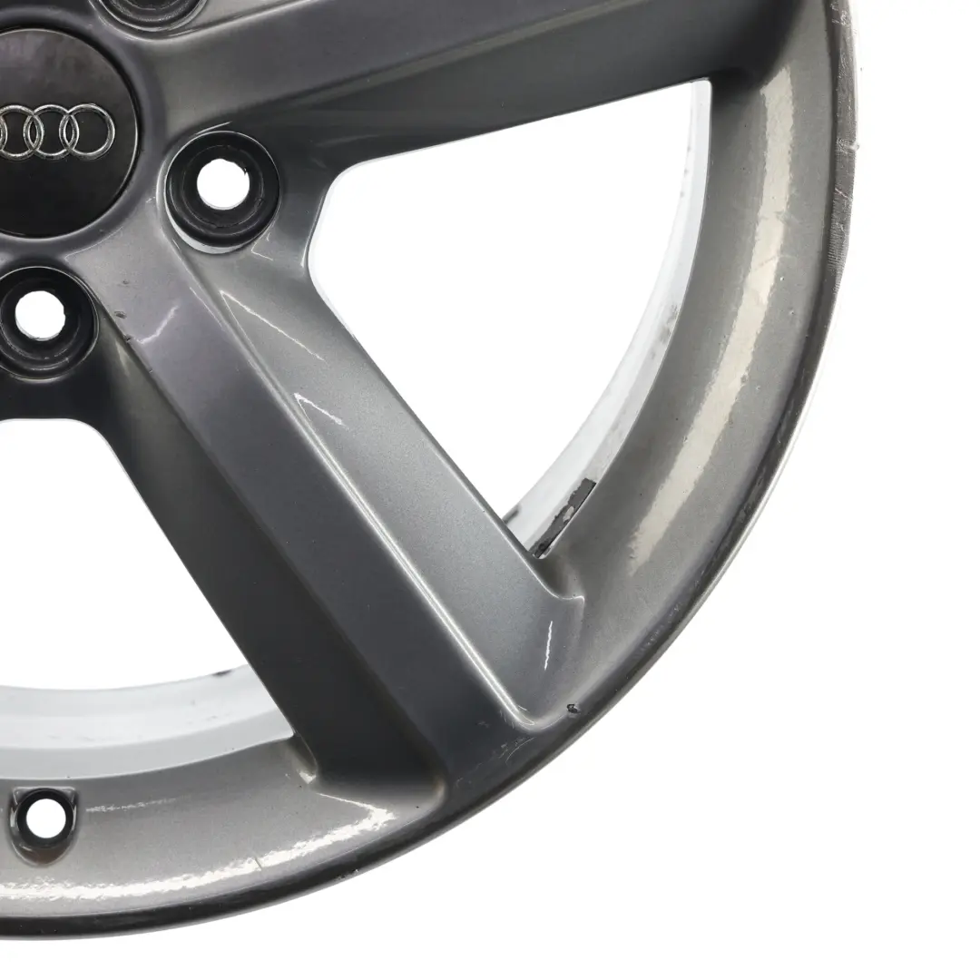 Audi A3 8P Jante argentée en alliage 17" 7,5J ET:56 - SKU 8P0601025AL-1 - Numéro de pièce 8P0601025AL