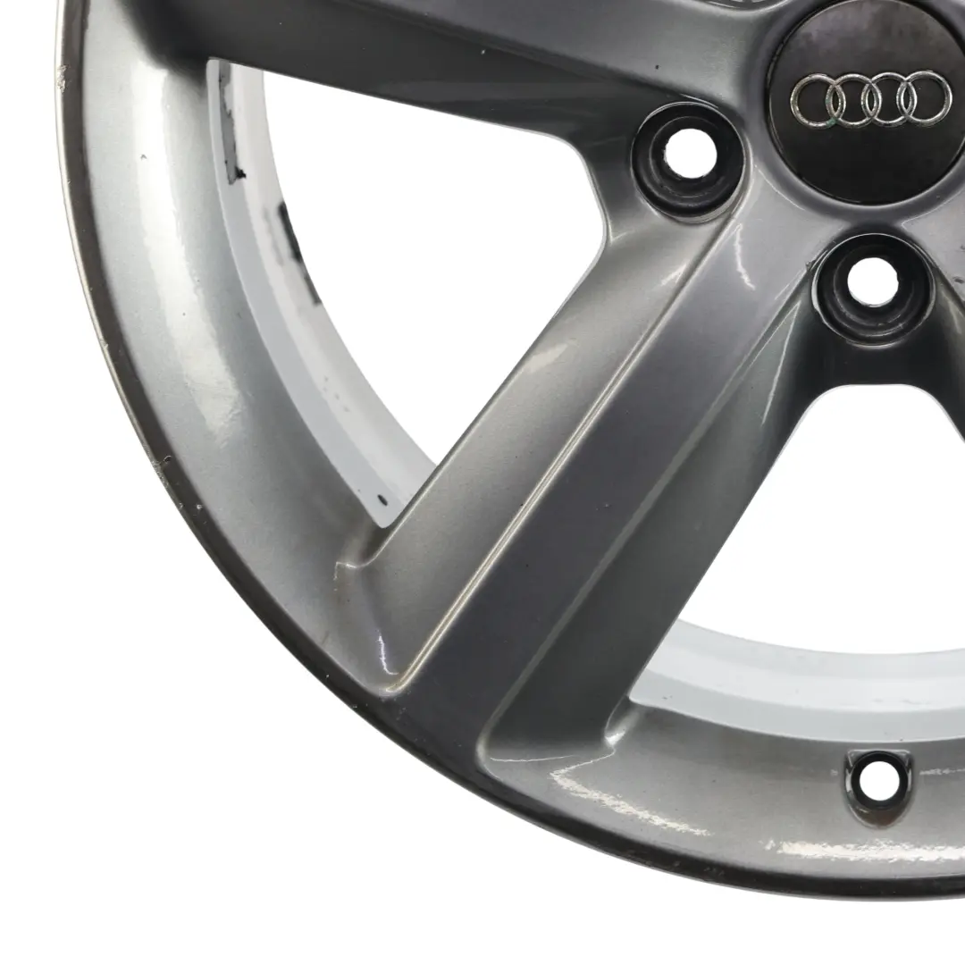 Audi A3 8P Jante argentée en alliage 17" 7,5J ET:56 - SKU 8P0601025AL-1 - Numéro de pièce 8P0601025AL