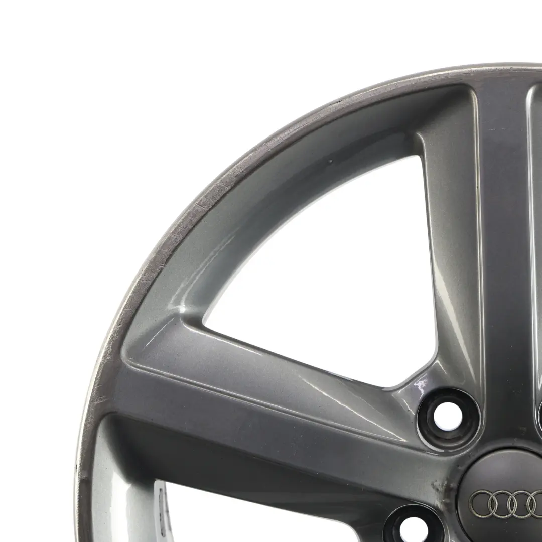 Silberne Leicht Metall Felge 17" 7,5J ET:56 für Audi A3 8P mit Teilenummer 8P0601025AL Audi A3 8P Silberne Leicht Metall Felge 17" 7,5J ET:56 - SKU 8P0601025AL-2 - Teilenummer 8P0601025AL