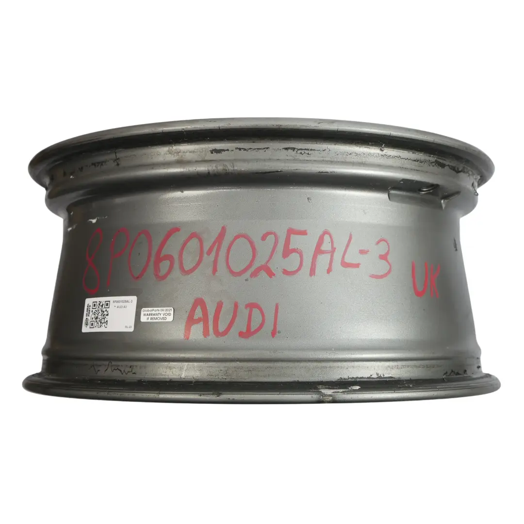 Audi A3 8P Silver Wheel Alloy Rim 17" 7,5J ET:56 - SKU 8P0601025AL-3 - Part number 8P0601025AL