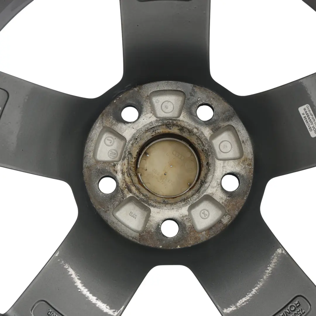 Alloy Rim 17" 7,5J ET:56 to Audi A3 8P Silver Wheel with Part number 8P0601025AL Audi A3 8P Silver Wheel Alloy Rim 17" 7,5J ET:56 - SKU 8P0601025AL-3 - Part number 8P0601025AL