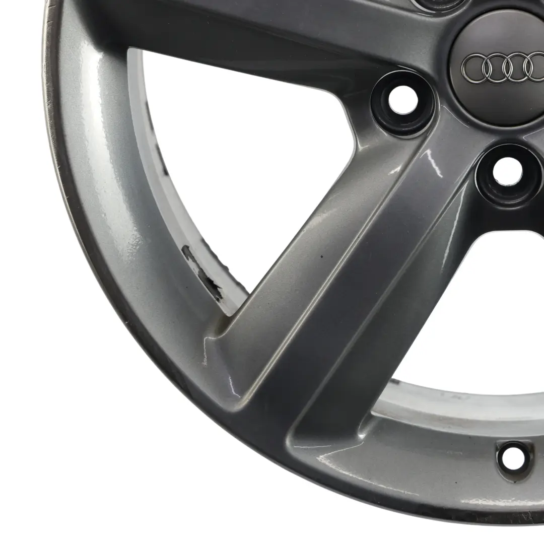 Audi A3 8P Silver Wheel Alloy Rim 17" 7,5J ET:56 - SKU 8P0601025AL-3 - Part number 8P0601025AL