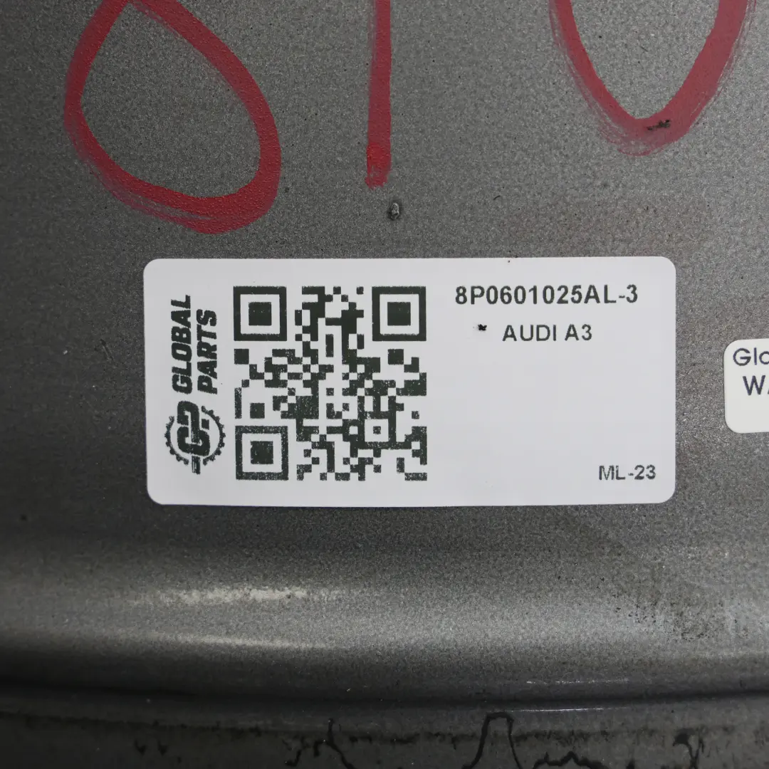 Alloy Rim 17" 7,5J ET:56 to Audi A3 8P Silver Wheel with Part number 8P0601025AL Audi A3 8P Silver Wheel Alloy Rim 17" 7,5J ET:56 - SKU 8P0601025AL-3 - Part number 8P0601025AL