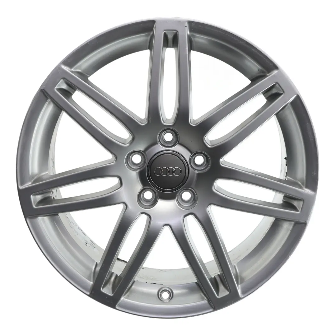 Felga Aluminiowa Srebrna 18" 7,5J ET:54 do Audi A3 8P o numerze 8P0601025BA Audi A3 8P Felga Aluminiowa Srebrna 18" 7,5J ET:54 - SKU 8P0601025BA-1 - Numer Części 8P0601025BA