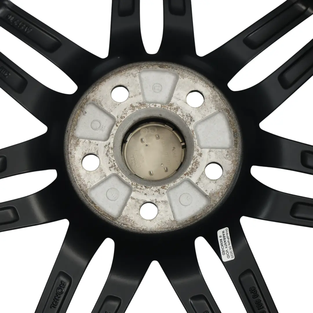 Audi A3 8P Alloy Wheel Rim Black 18" 7,5J ET:54 - SKU 8P0601025BA-2 - Part number 8P0601025BA
