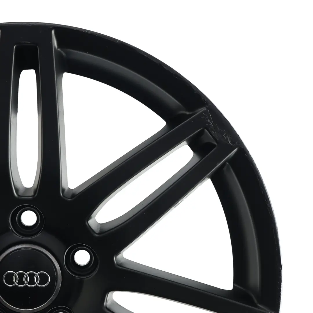 Audi A3 8P Jante Alliage Noire 18" 7,5J ET:54 - SKU 8P0601025BA-2 - Numéro de pièce 8P0601025BA
