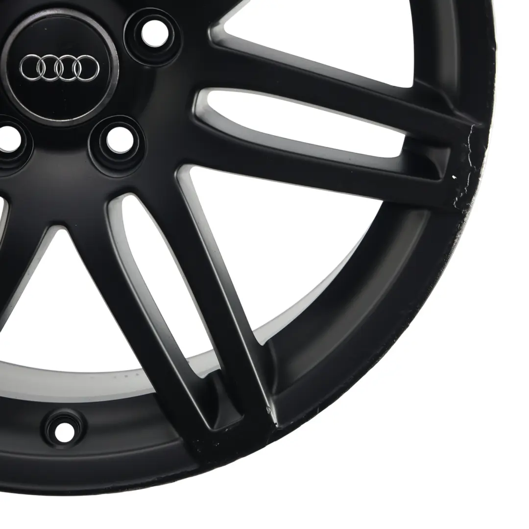 Audi A3 8P Jante Alliage Noire 18" 7,5J ET:54 - SKU 8P0601025BA-2 - Numéro de pièce 8P0601025BA