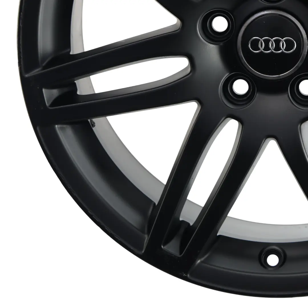 Audi A3 8P Jante Alliage Noire 18" 7,5J ET:54 - SKU 8P0601025BA-2 - Numéro de pièce 8P0601025BA
