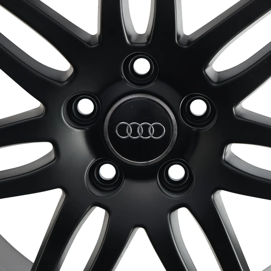 Audi A3 8P Leicht Metall Felge Schwarz 18" 7,5J ET:54 - SKU 8P0601025BA-2 - Teilenummer 8P0601025BA