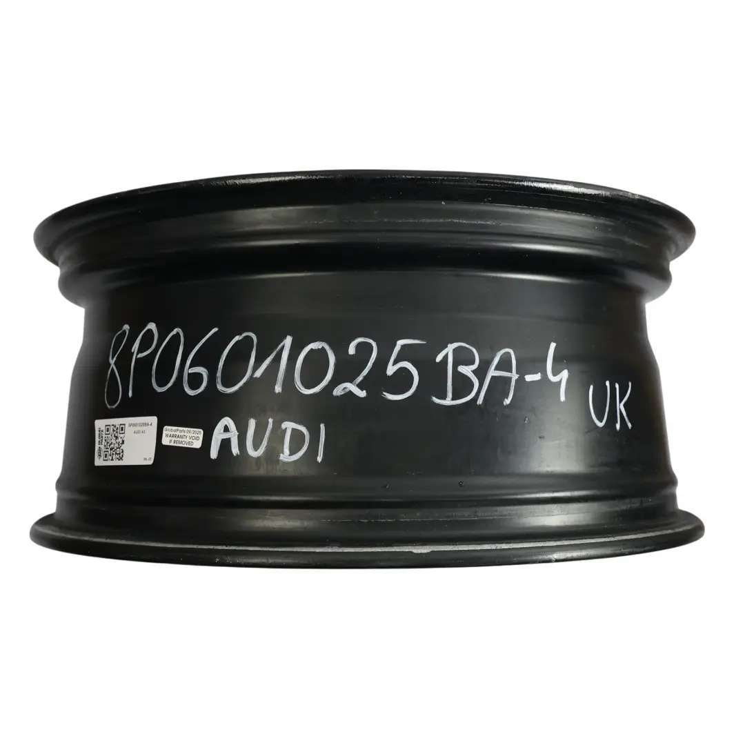Audi A3 8P Alloy Wheel Rim Black 18" 7,5J ET:54 - SKU 8P0601025BA-4 - Part number 8P0601025BA