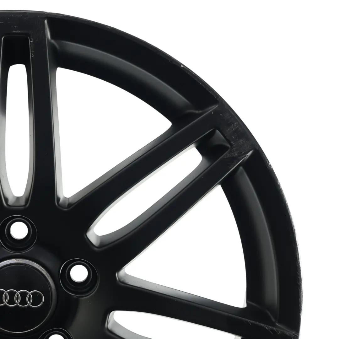 Alloy Wheel Rim Black 18" 7,5J ET:54 to Audi A3 8P with Part number 8P0601025BA Audi A3 8P Alloy Wheel Rim Black 18" 7,5J ET:54 - SKU 8P0601025BA-4 - Part number 8P0601025BA
