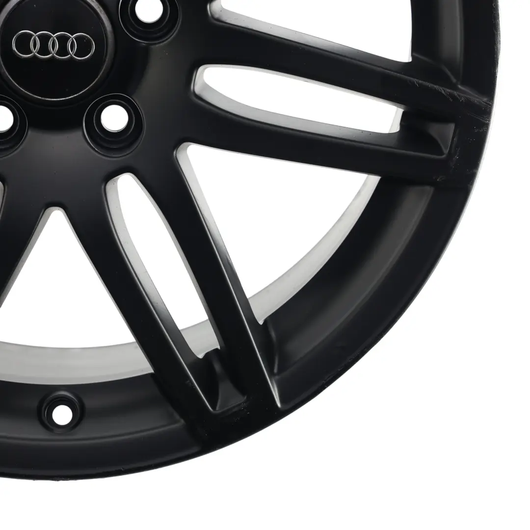 Alloy Wheel Rim Black 18" 7,5J ET:54 to Audi A3 8P with Part number 8P0601025BA Audi A3 8P Alloy Wheel Rim Black 18" 7,5J ET:54 - SKU 8P0601025BA-4 - Part number 8P0601025BA