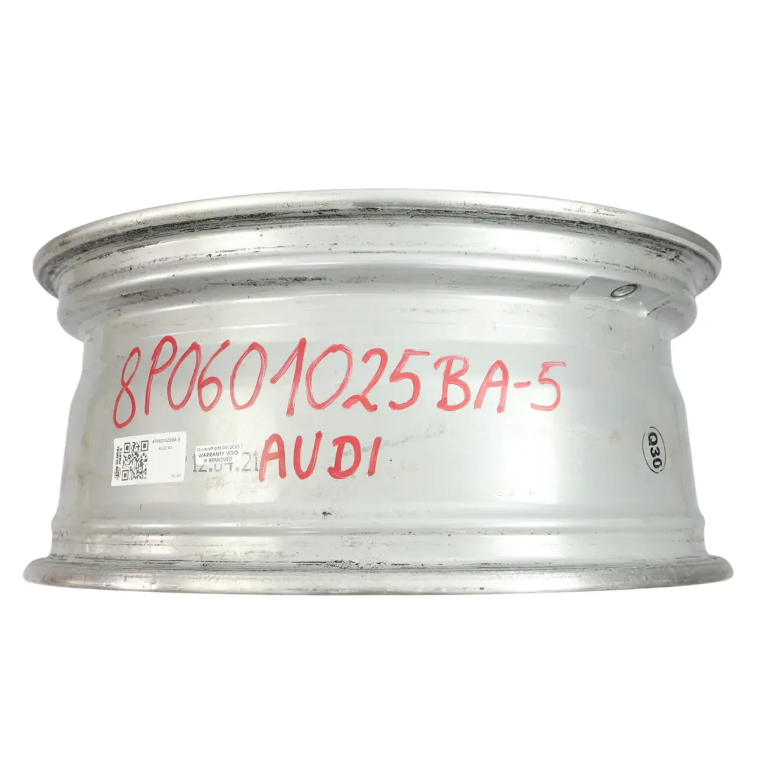 Audi A3 8P Cerchio In Lega Argento 18" 7,5J ET:54 - SKU 8P0601025BA-5 - Numero di parte 8P0601025BA