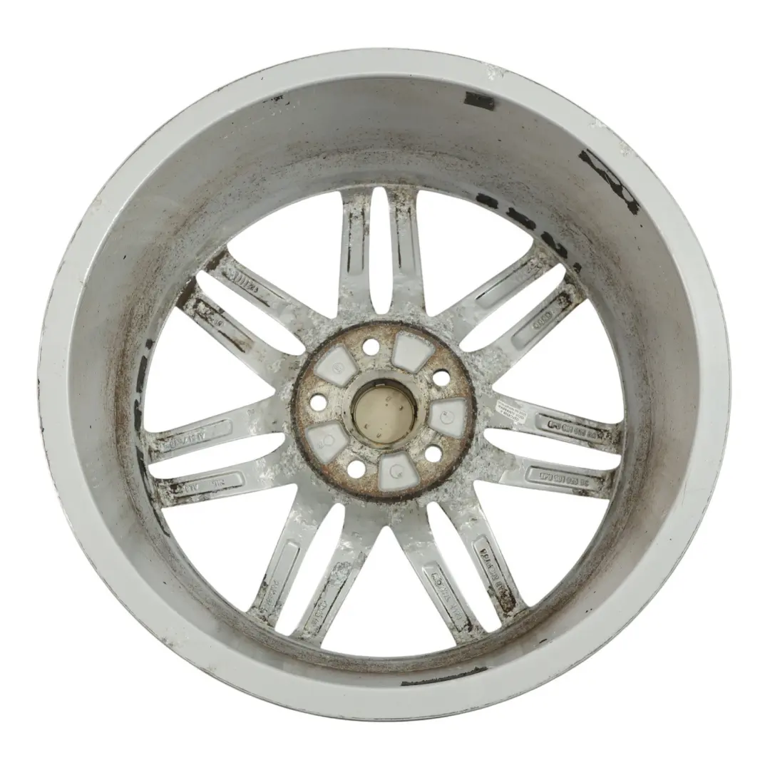 Audi A3 8P Cerchio In Lega Argento 18" 7,5J ET:54 - SKU 8P0601025BA-5 - Numero di parte 8P0601025BA