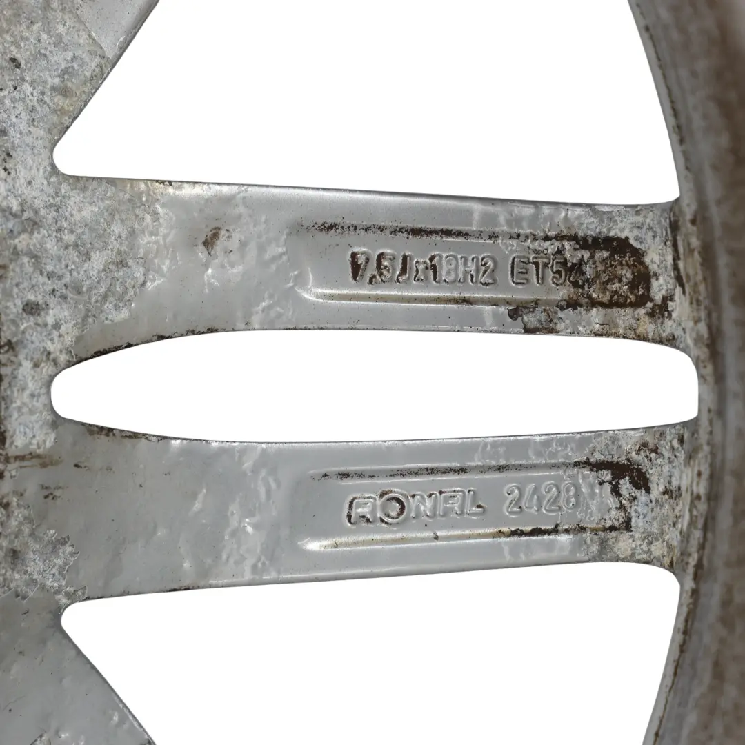 Jante En Alliage Argentée 18" 7,5J ET:54 pour Audi A3 8P à propos du numéro de pièce 8P0601025BA Audi A3 8P Jante En Alliage Argentée 18" 7,5J ET:54 - SKU 8P0601025BA-5 - Numéro de pièce 8P0601025BA