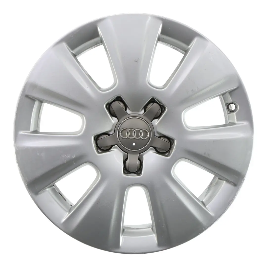 Audi A3 8P Silver Alloy Wheel Rim 16" 6,5J ET:50 - SKU 8P0601025BJ-3 - Part number 8P0601025BJ