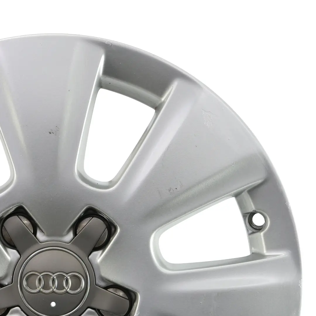 Audi A3 8P Silver Alloy Wheel Rim 16" 6,5J ET:50 - SKU 8P0601025BJ-3 - Part number 8P0601025BJ