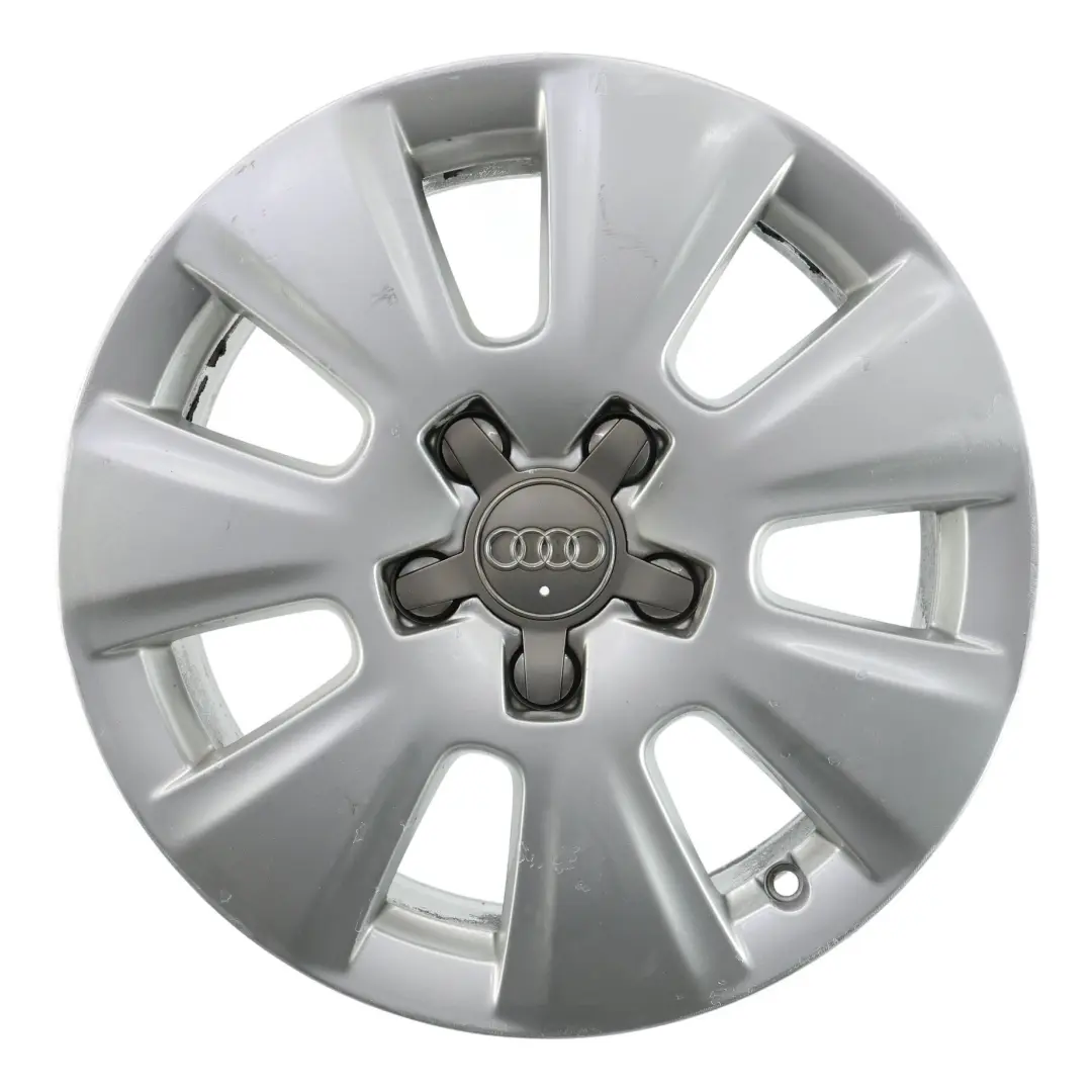 Llanta De Aleación Plateada De 16" 6,5J ET:50 para Audi A3 8P con número de pieza 8P0601025BJ Audi A3 8P Llanta De Aleación Plateada De 16" 6,5J ET:50 - SKU 8P0601025BJ-4 - Número de pieza 8P0601025BJ