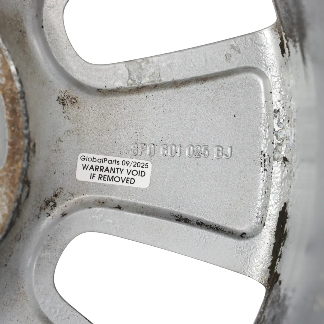 Audi A3 8P Silver Alloy Wheel Rim 16" 6,5J ET:50 - SKU 8P0601025BJ-4 - Part number 8P0601025BJ