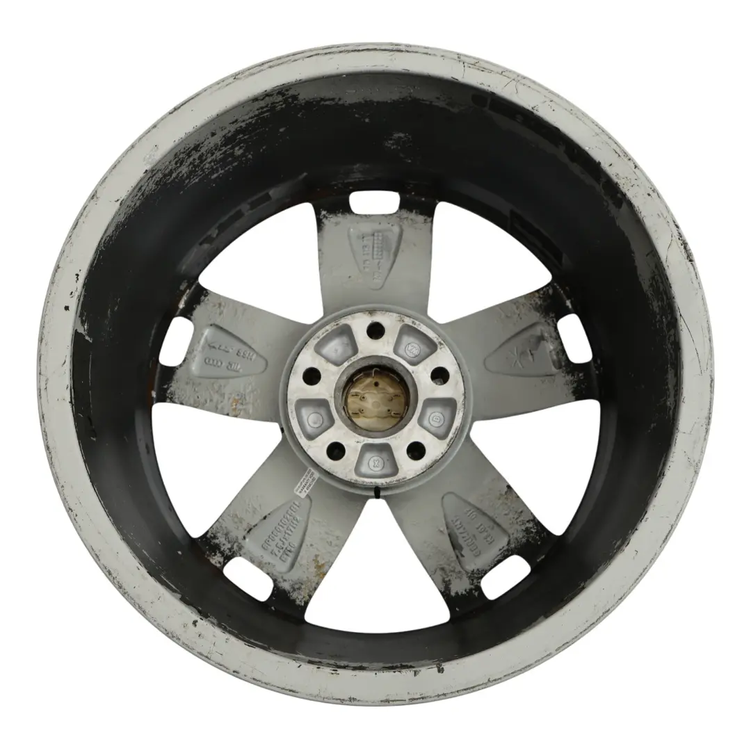 Audi A3 8P Black Wheel Alloy Rim 17" 7,5J ET:56 Star Spoke - SKU 8P0601025BL-5 - Part number 8P0601025BL