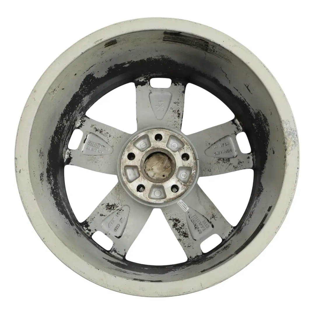 Audi A3 8P Black Wheel Alloy Rim 17" 7,5J ET:56 Star Spoke - SKU 8P0601025BL-6 - Part number 8P0601025BL