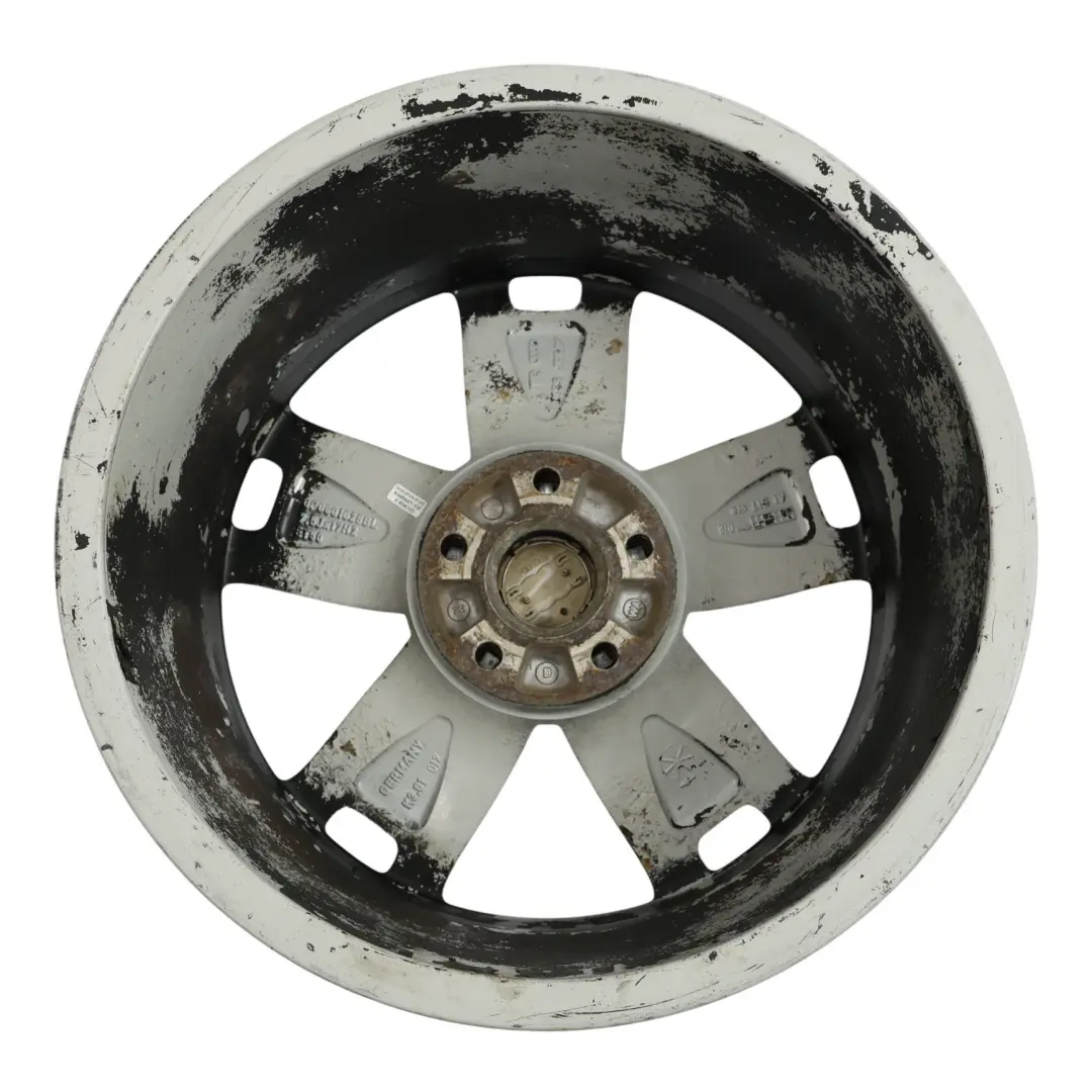 Audi A3 8P Black Wheel Alloy Rim 17" 7,5J ET:56 Star Spoke - SKU 8P0601025BL-7 - Part number 8P0601025BL