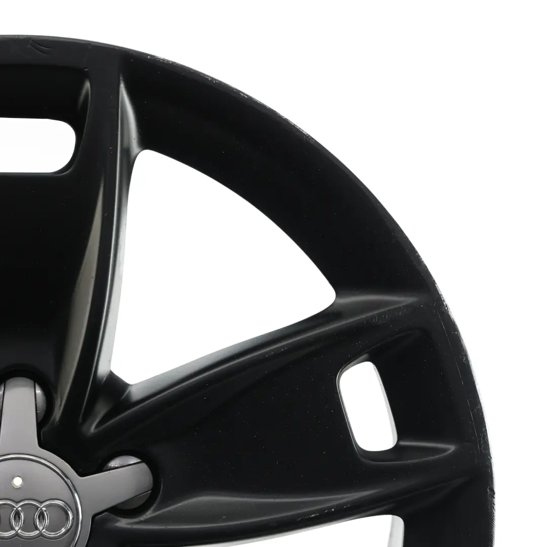 Audi A3 8P Black Wheel Alloy Rim 17" 7,5J ET:56 Star Spoke - SKU 8P0601025BL-7 - Part number 8P0601025BL