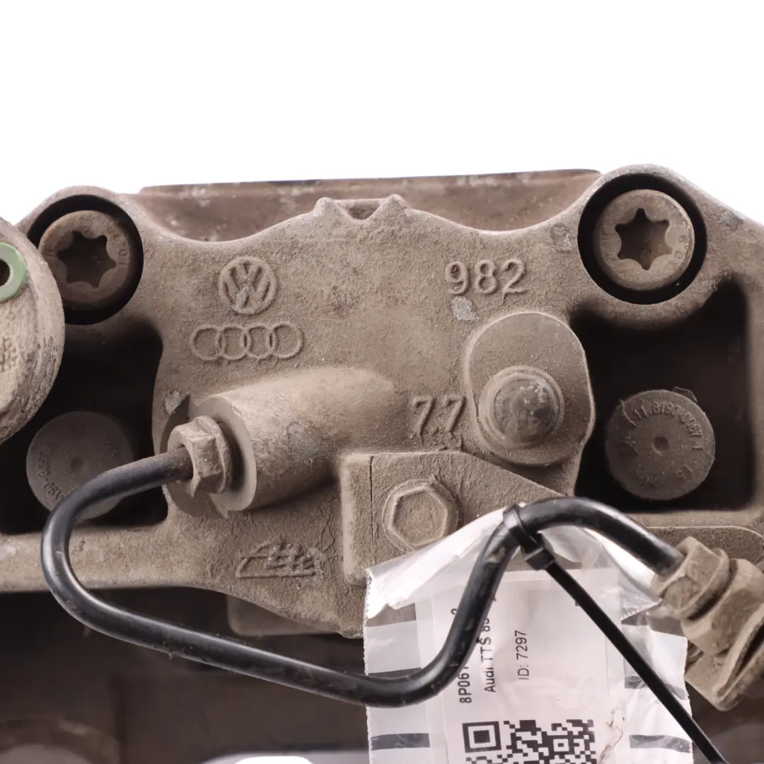 Audi TTS 8J S3 8P Front Brake Caliper Housing Carrier Right O/S Black - SKU 8P0615124A-2 - Part number 8P0615124A