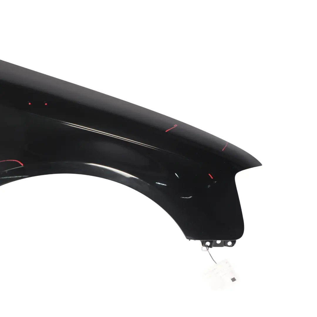 Side Panel Front Right O/S Wing Fender Phantom Black - Z9Y to Audi A3 8P with Part number 8P0821106G Audi A3 8P Side Panel Front Right O/S Wing Fender Phantom Black - Z9Y - SKU 8P0821106G-PHB - Part number 8P0821106G