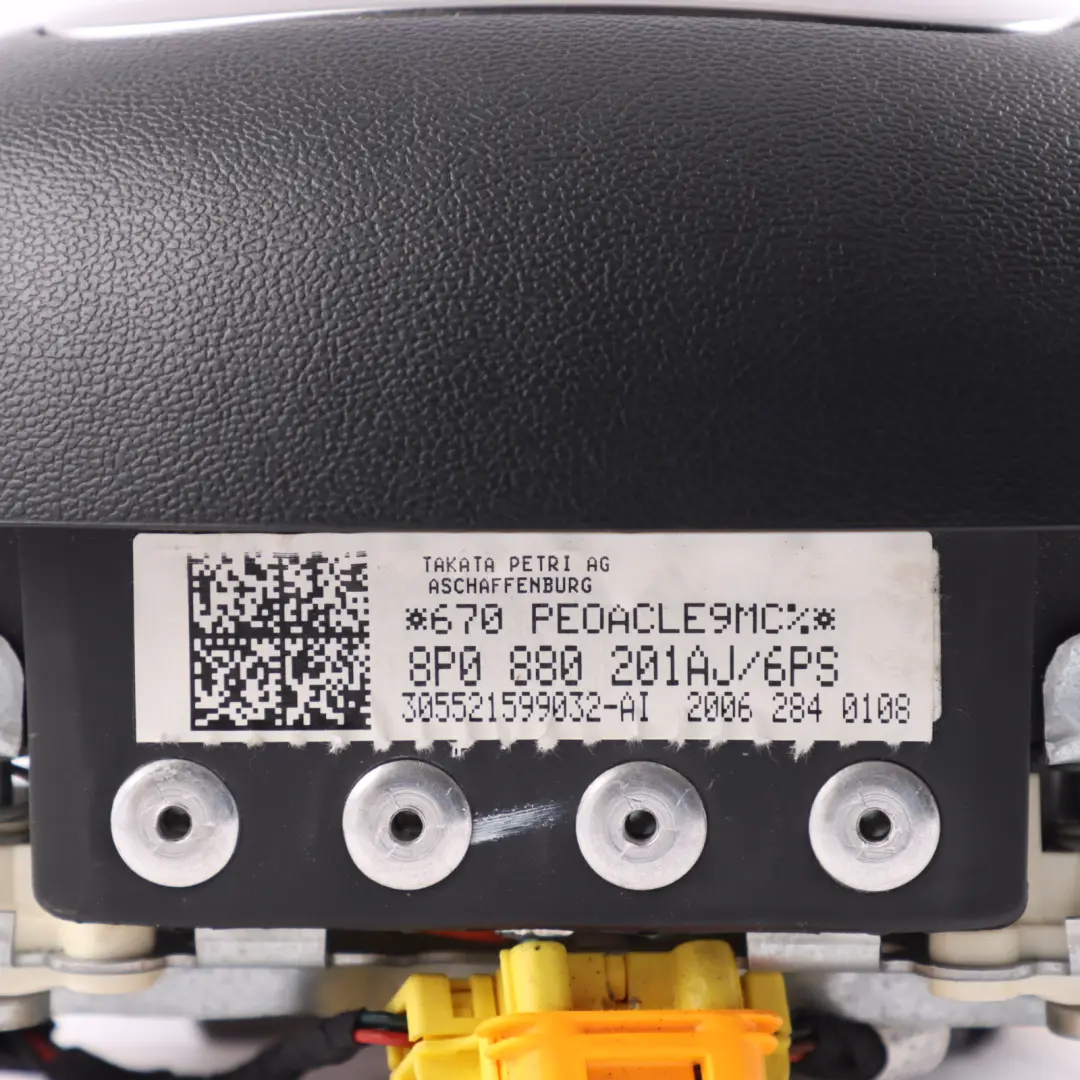 Modulo Aria Volante Safety Bag Unità per Audi A3 8P con numero di parte 8P0880201AJ Audi A3 8P Modulo Aria Volante Safety Bag Unità - SKU 8P0880201AJ - Numero di parte 8P0880201AJ