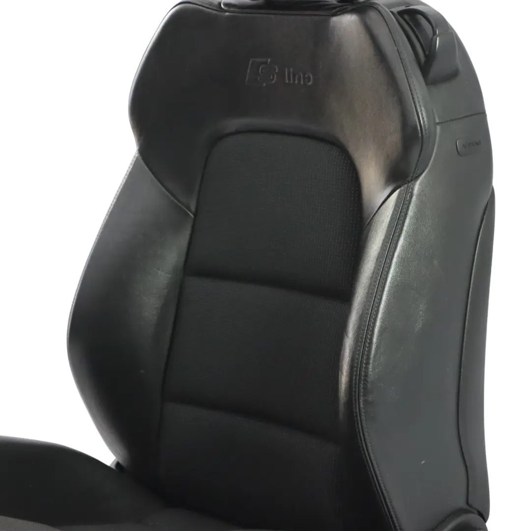 Audi A3 8P 3 Portes S-Line Siège Avant Tissu Cuir Soul Noir Gauche - SKU 8P0881805DE - Numéro de pièce 8P0881805DE