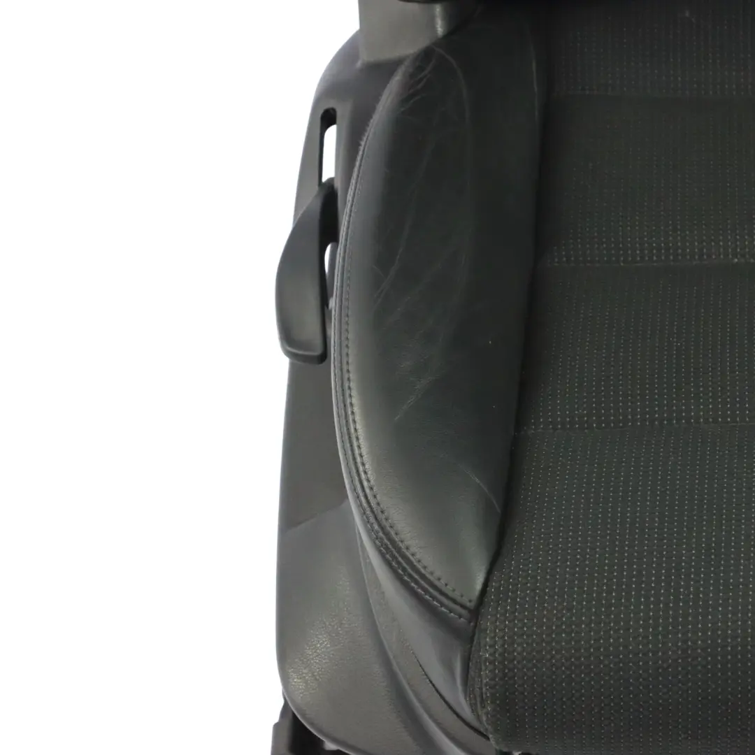 Audi A3 8P 3 Door S-Line Front Seat Seat Cloth Leather Soul Black Right O/S - SKU 8P0881806DE - Part number 8P0881806DE
