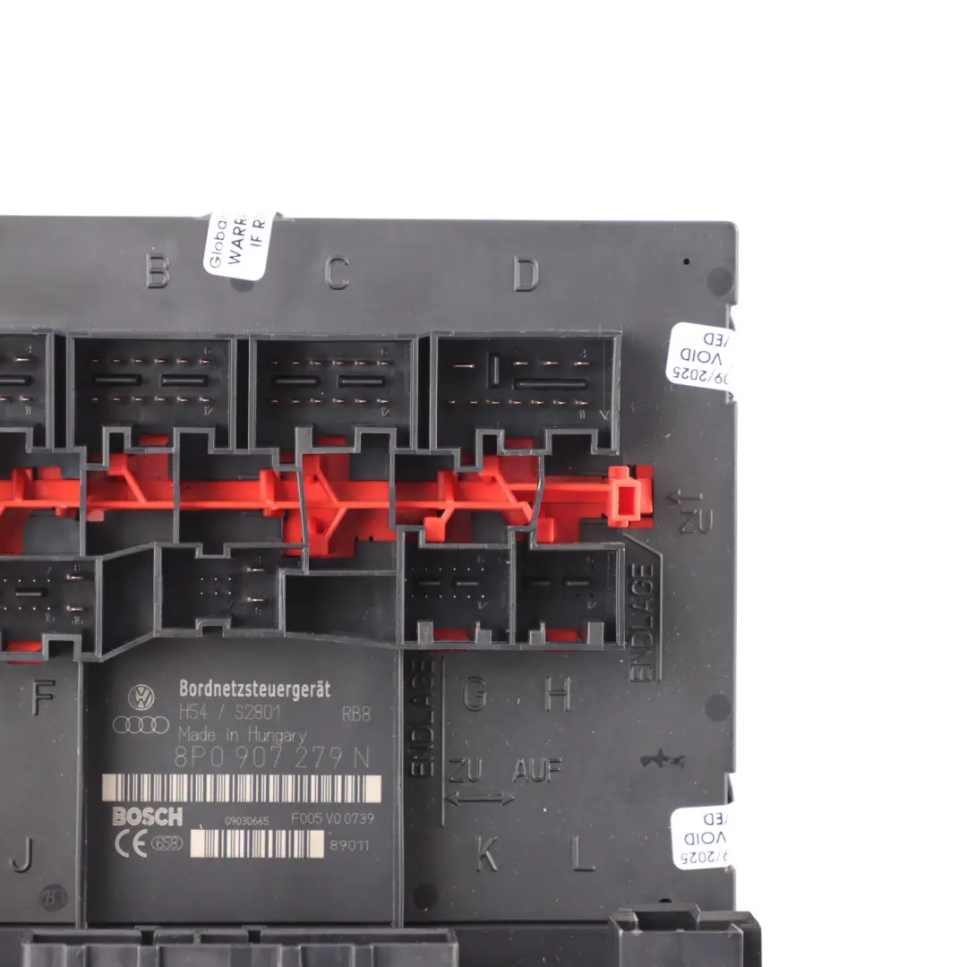 Audi A3 8P Module De Commande De Carrosserie BCM ECU - SKU 8P0907279N - Numéro de pièce 8P0907279N