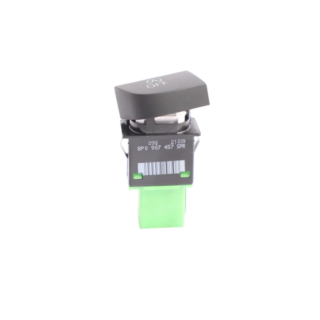 Start Stop Control Switch Button Trim to Audi A3 8P with Part number 8P0907457 Audi A3 8P Start Stop Control Switch Button Trim - SKU 8P0907457 - Part number 8P0907457