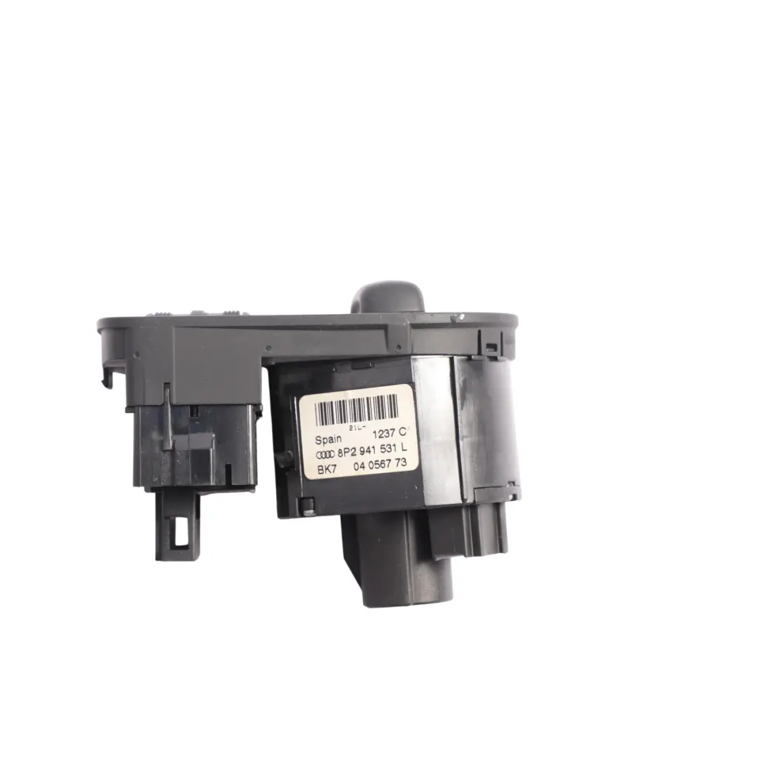 Audi A3 8P Headlight Switch Light Control Panel Module - SKU RHD-8P2941531L - Part number 8P2941531L