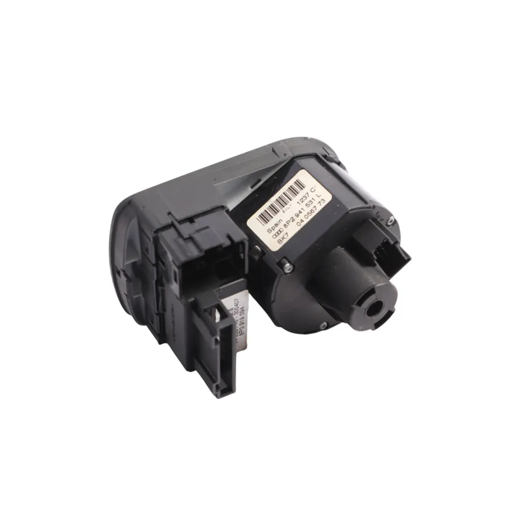 Audi A3 8P Headlight Switch Light Control Panel Module - SKU RHD-8P2941531L - Part number 8P2941531L
