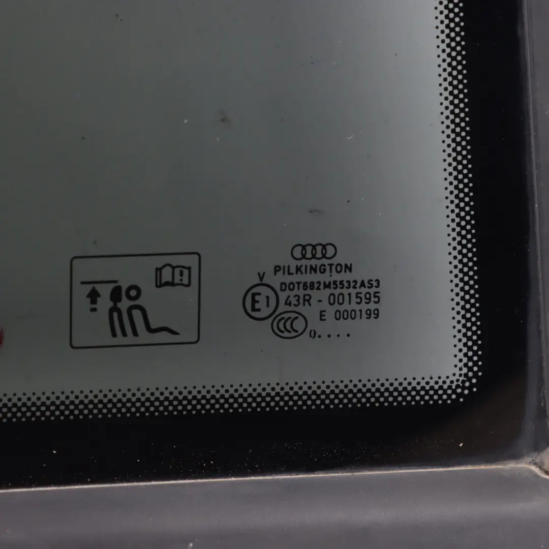 Side Quarter Glass Window Rear Right O/S AS2 to Audi A3 8P Hatchback with Part number 8P3845300D Audi A3 8P Hatchback Side Quarter Glass Window Rear Right O/S AS2 - SKU 8P3845300D - Part number 8P3845300D