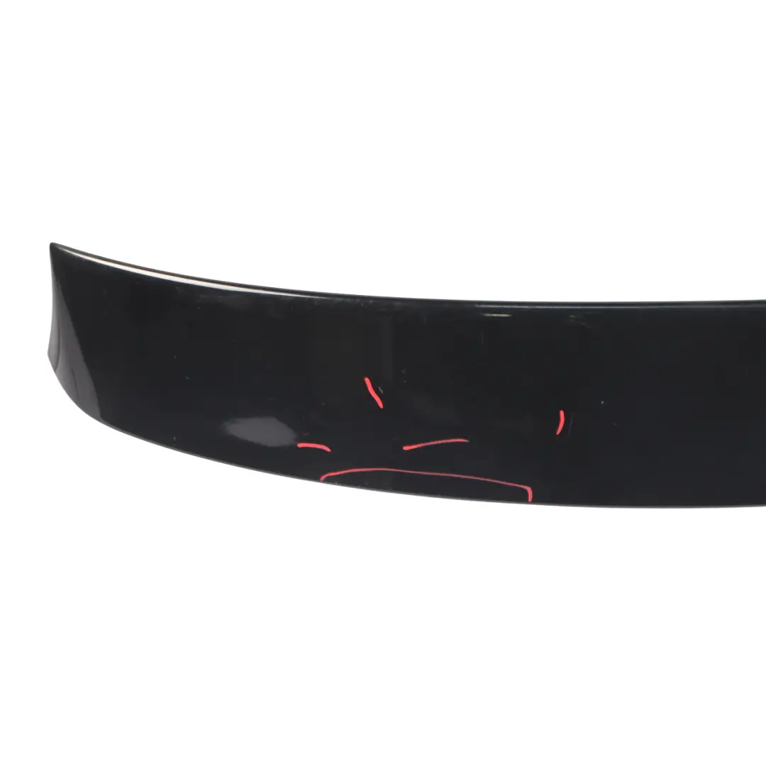 Audi A3 8P Boot Tailgate Trunk Lid Rear Spoiler Panel Phantom Black - Z9Y - SKU 8P3860943-PHB - Part number 8P3860943