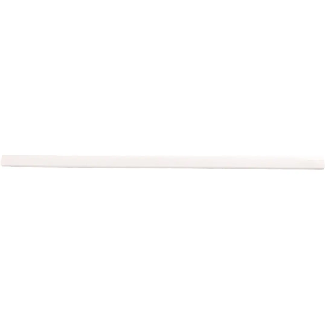 Audi A3 8P Moldura Superior Puerta Delantera Izquierda Blanco Ibis Y9C - SKU 8P4853953A-IWH - Número de pieza 8P4853953A